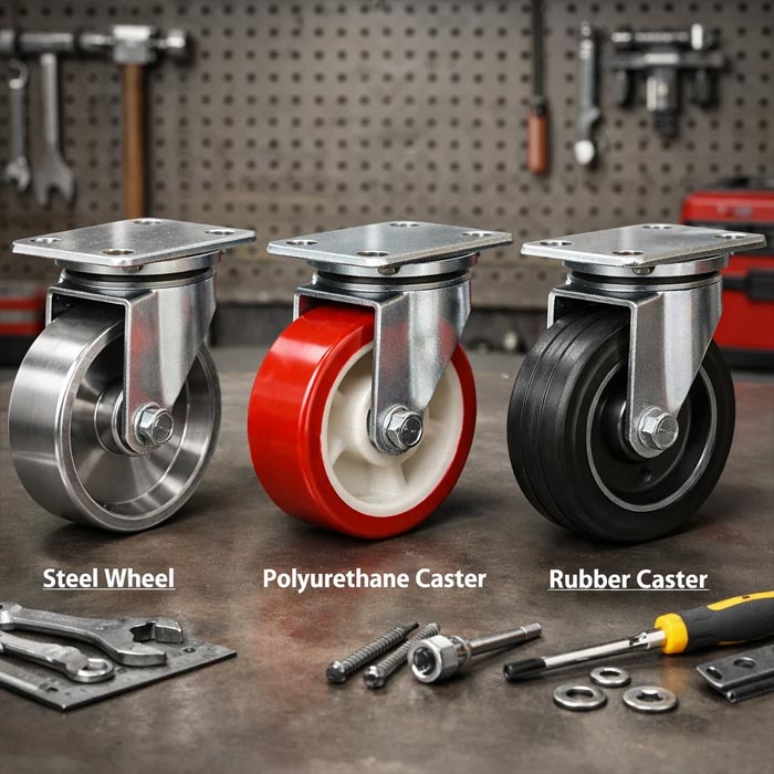 متریالها برای چرخ بار فوق سنگین